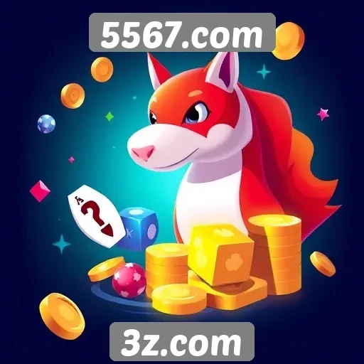 Variedade de jogos disponíveis em 5567.com